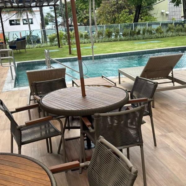 Incrível flat na Praia de Boa Viagem - VHV Flats