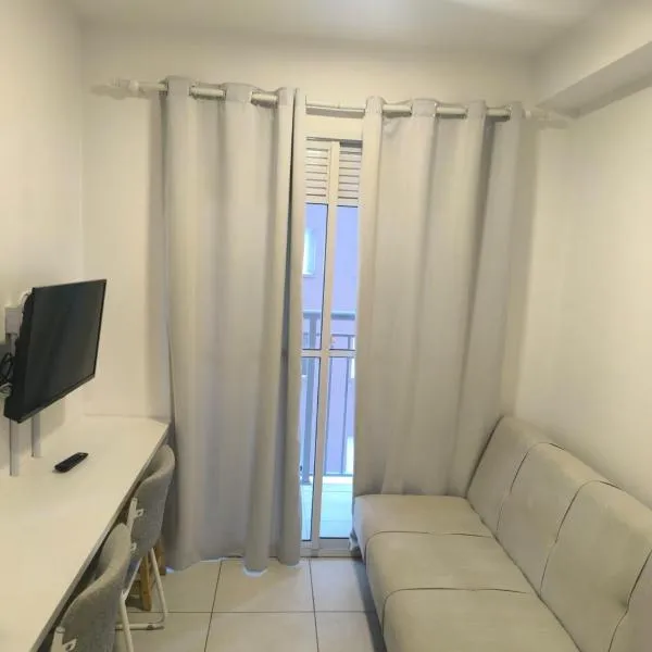 Flat Perto do Tokio Marine Hall, Vibra São Paulo, Transamérica - 1113 A, hotel in Sao Paulo
