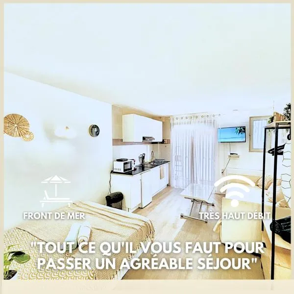 Parentheses marine - Studio front de mer, отель в городе Кане-ан-Руссийон