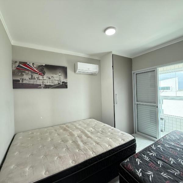 Lindo Apartamento vista mar, 2 dormitórios com suite, próximo a prefeitura praia grande - Foto 2