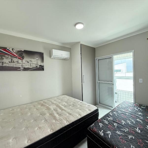 Apartamento Vista Mar Mirim 2 Dormitorios suite com Wifi para até 8 pessoas 1 vaga de estacionamento - Foto 2