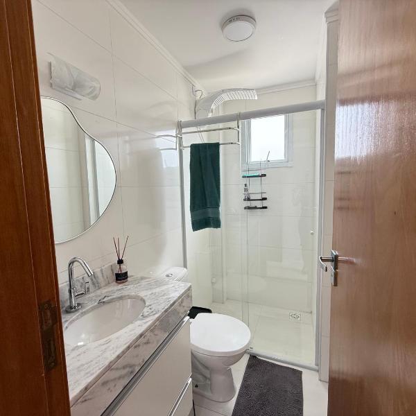 Apartamento Vista Mar Mirim 2 Dormitorios suite com Wifi para até 8 pessoas 1 vaga de estacionamento - Foto 3