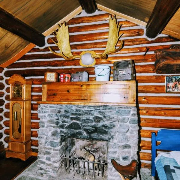 Country Rustic Loghouse at Teepee Meadows, hotel in Valemount