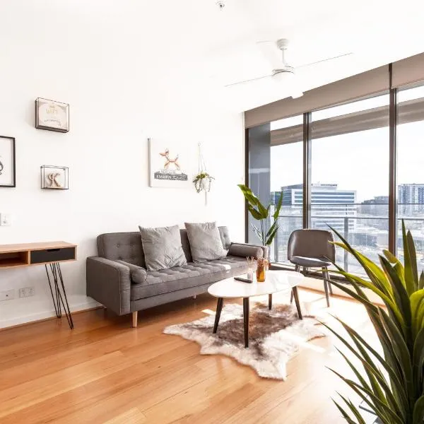 Minimalist & Warming APT - Close to CBD and Valley, hotel din Brisbane