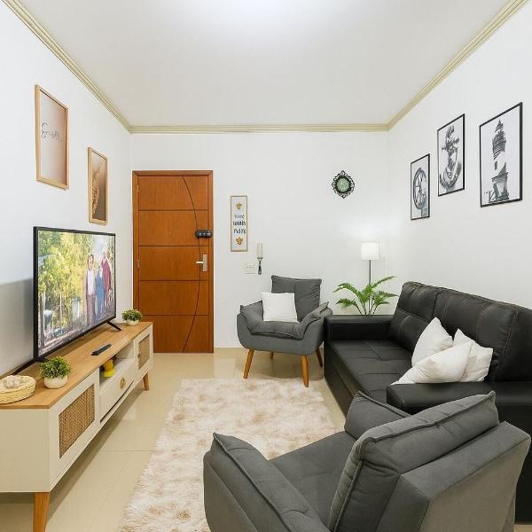 Apartamento próximo à praia, 500m da Praia dos Ingleses