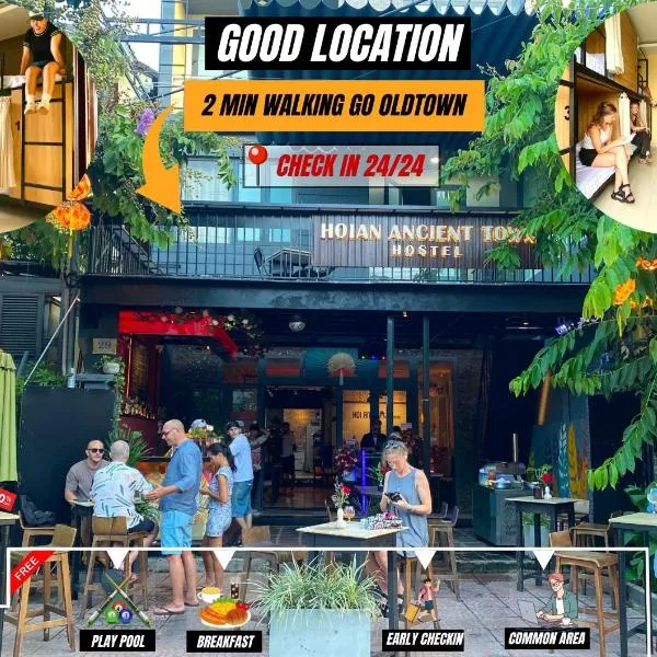 Hoi An Ancient Town Hostel & Bar, hotel in Hoi An