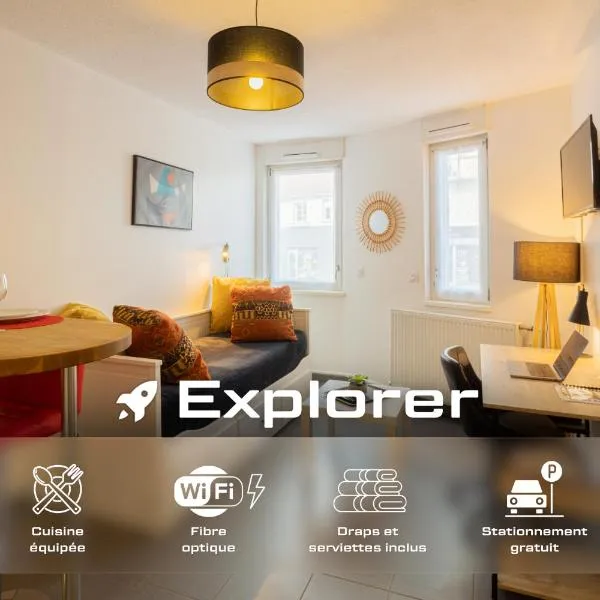 Studio premium Arrivée autonome 24s24h, hotel in Troyes