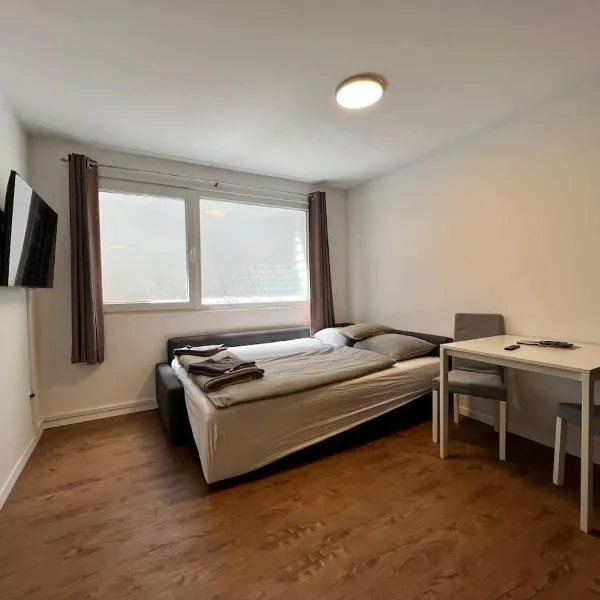 Kuscheliges Nest für zwei: Günstiges Studio in den Schweizer Alpen, hotel in Saas-Fee
