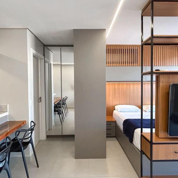 Flat Planejado com Linda Vista e Escritório - Foto 5