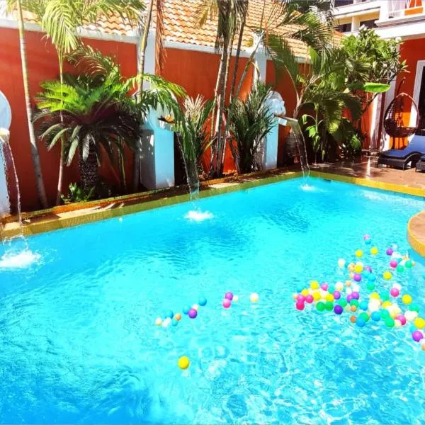 TUCHELAND Luxury Pool Villa Pattaya Walking Street 7 Bedrooms, hotel in Pattaya South