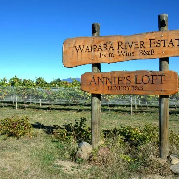 Waipara River Estate, hotel v destinaci Waipara
