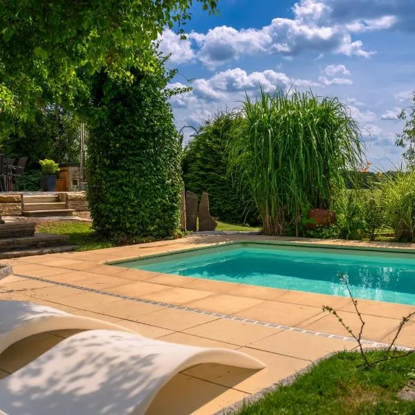 Chalet Bamboo-Garden am Hengstberg bei Dresden, hotel a Bannewitz