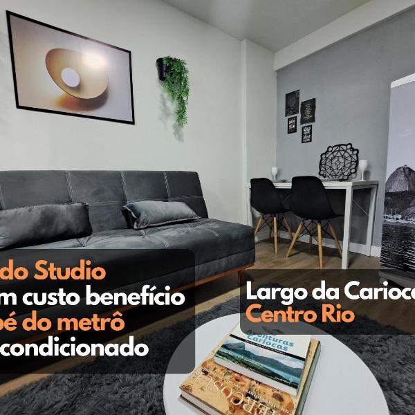 Lindo Studio Largo da Carioca Metrô VLT Lapa prox ao Rock in Rio