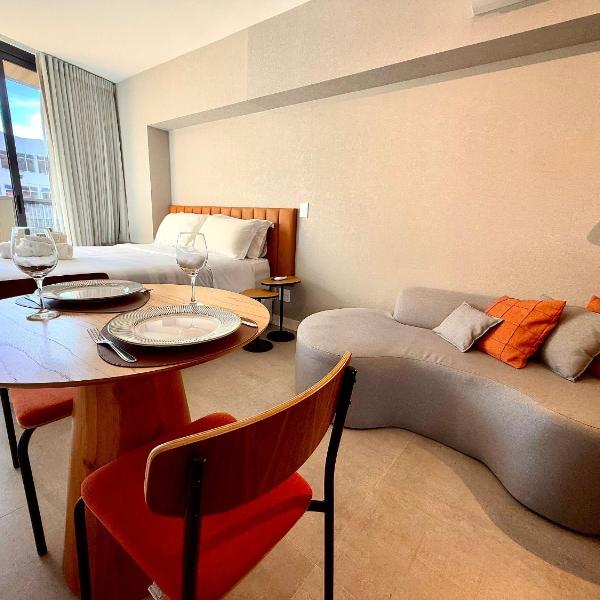 Studio Leblon - Novo, varanda, piscina e gym - Foto 5