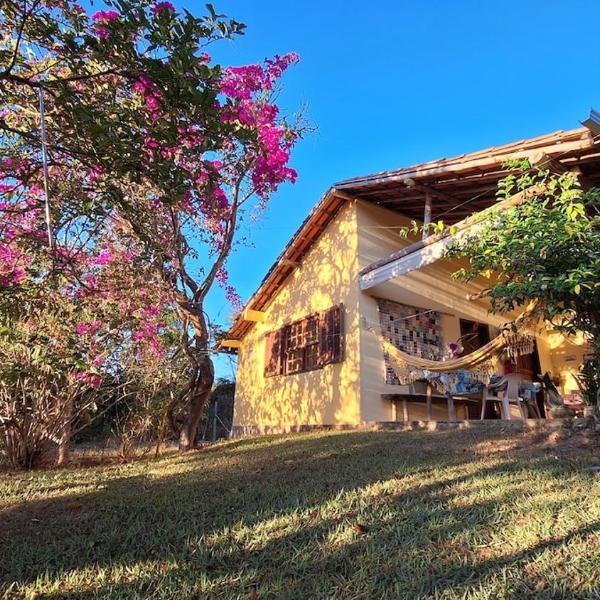 Casinha Amarela Yellow House São Gonçalo do Rio das Pedras
