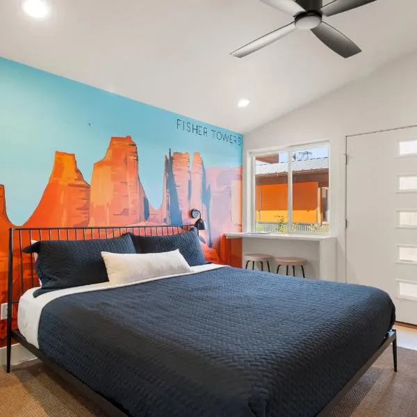 Downtown Kokopelli # 2- Newly Remodeled Stylish Studio, hotel in Moab