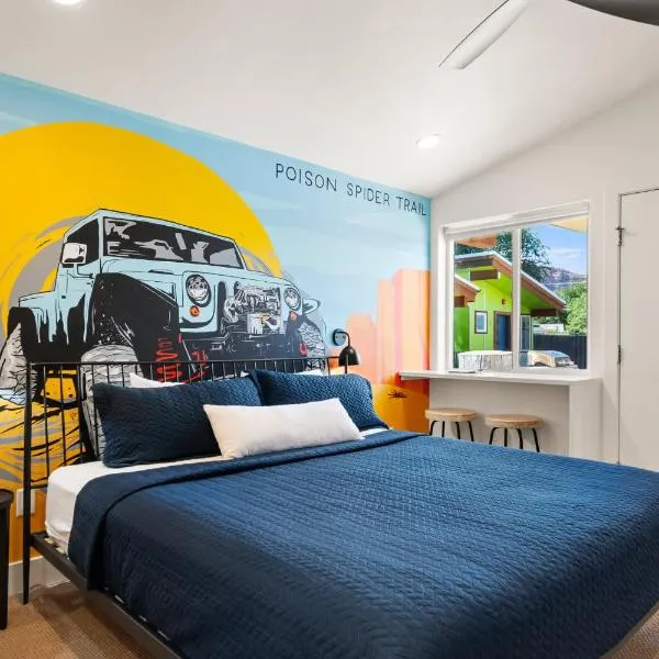 Viesnīca Downtown Kokopelli West 5 - Newly Remodeled Stylish Studio pilsētā Moaba