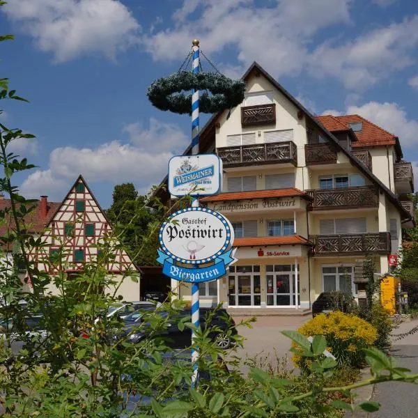 Hotel-Landpension Postwirt, hotel sa Kirchensittenbach