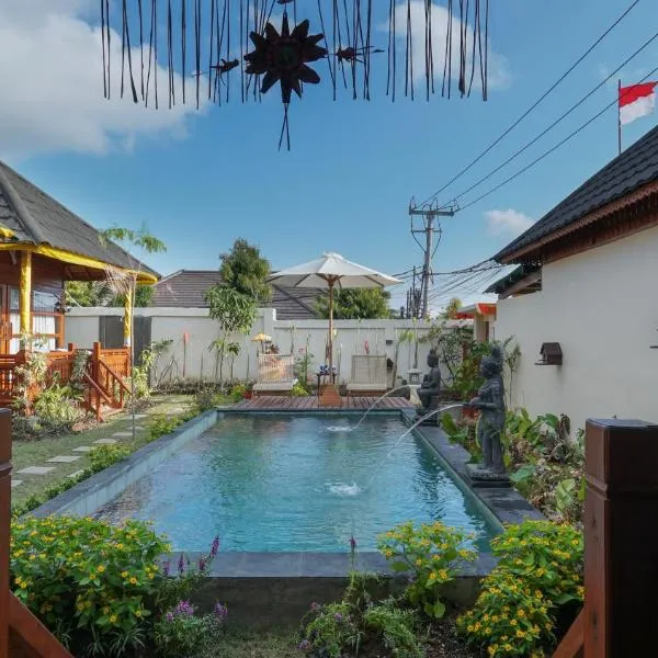 Orange wooden homestay, hotel in Jimbaran