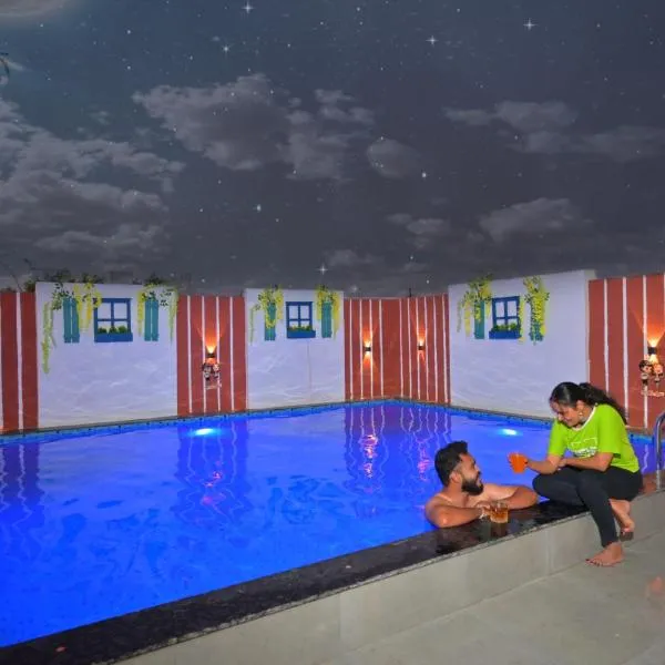 ll EMPYREAN STAY ll AIRAWAT VILLA ll 2BHK ll AC ll PRIVATE POOL ll COUPLE FRIENDLY, hotel in Lonavala