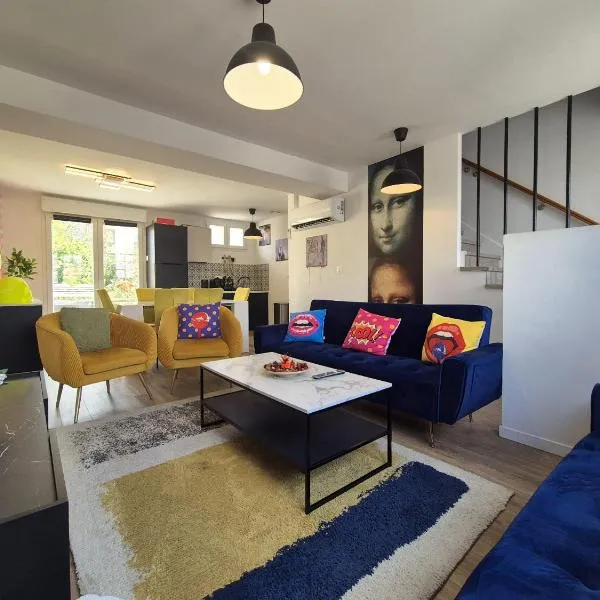 Villahermosa, un oasis artistique, hotel in Tinqueux