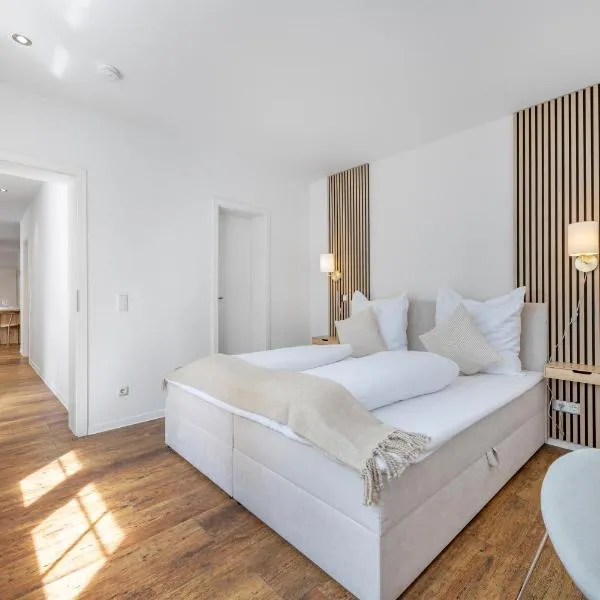 Mango Living I Harmony I modern I 3 Schlafzimmer I 93 qm I 8 Personen, hotel in Mönchengladbach