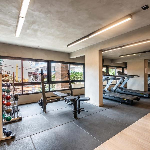 BHaus IS Moema Carinás - Apartamento com Varanda - Academia - Lavanderia - Próximo ao Shopping Ibirapuera e Metrô - Acomoda 4 pessoas - is5 - Foto 5