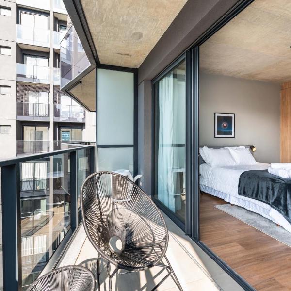 BHaus Faria Lima VN Millennium - Vila Olimpia - 7o andar - Vaga de Garagem - Condomínio Alto Padrão - Serviço de bagagem - Recepção 24h - Lavanderia - Piscina - Academia - Vista Incrivel - ml71 - Foto 2