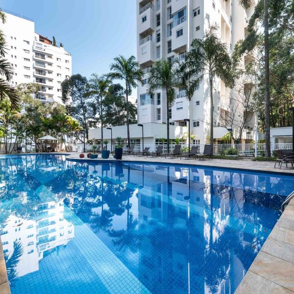 BHaus Family Morumbi Impression - Grand Loft Duplex 75m2 - Academia - Piscina - Mini mercado - Vaga de Garagem - Morumbi - Acomoda 4 pessoas - IP14 - Foto 4