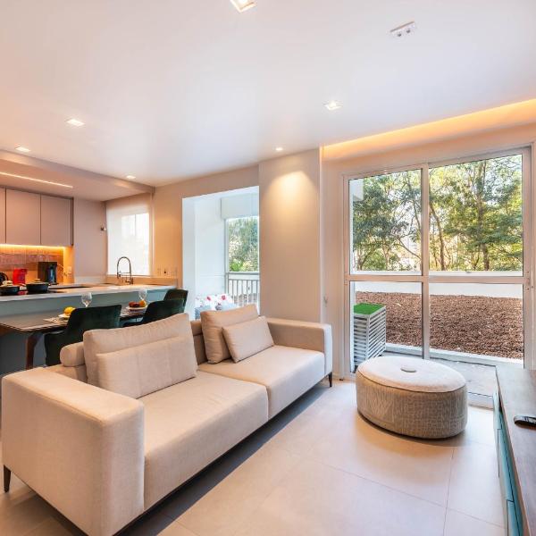 BHaus Family Morumbi Impression - Grand Loft Duplex 75m2 - Academia - Piscina - Mini mercado - Vaga de Garagem - Morumbi - Acomoda 4 pessoas - IP14