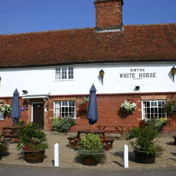 Sibton White Horse Inn, hotell i Darsham