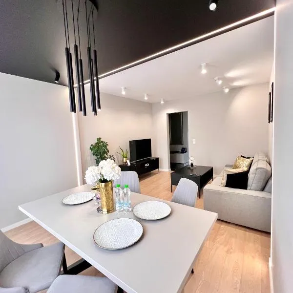 Apartament Exclusive BEIGE Piekary Pyrzowice Katowice, hotel in Piekary Śląskie