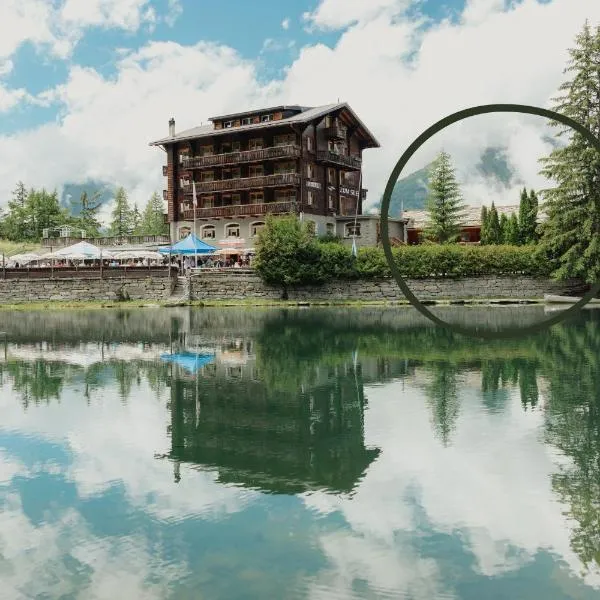 Pension Aaron am See, hotel in Grächen