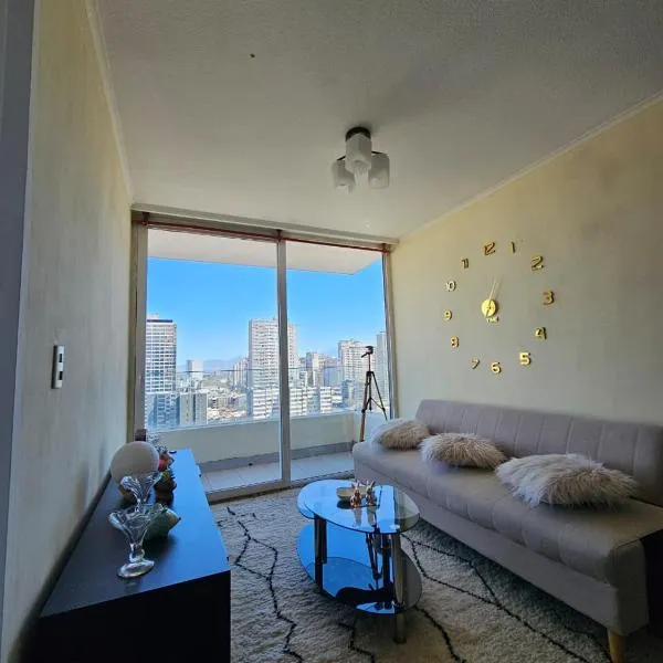 Atardecer Santiago、サンティアゴのホテル