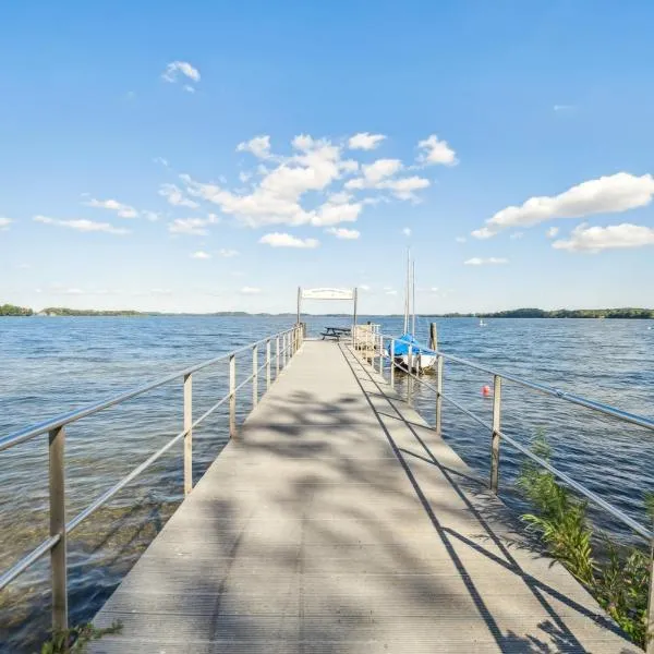 Plöner See bei Plön, mit Panoramablick auf den See, hotel Dersauban