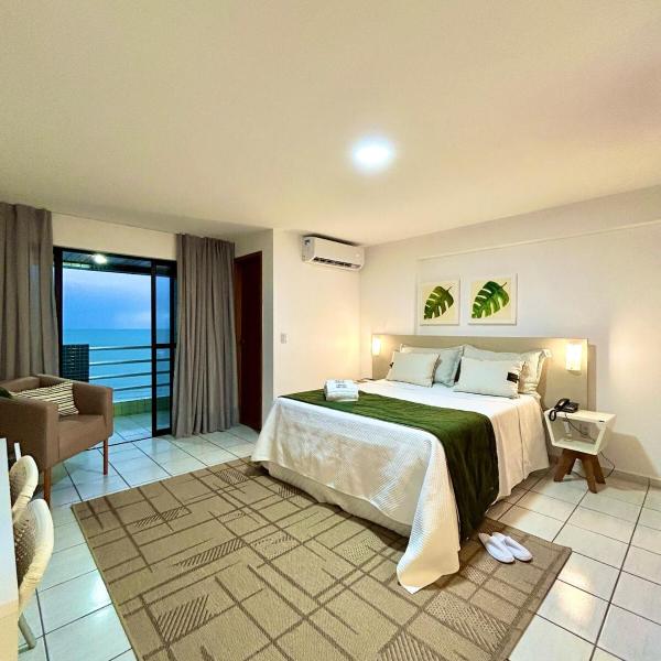 Studio Vista Mar Decorado e Equipado em Natal