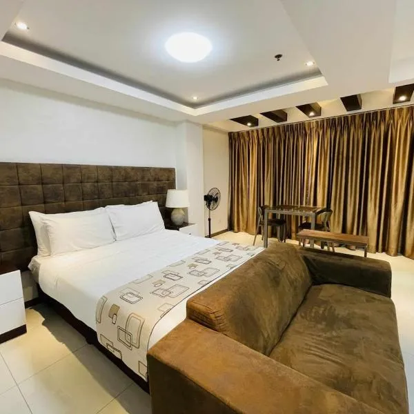 La Grande Studio 801 balcony WiFi Netflix, hotel in Angeles