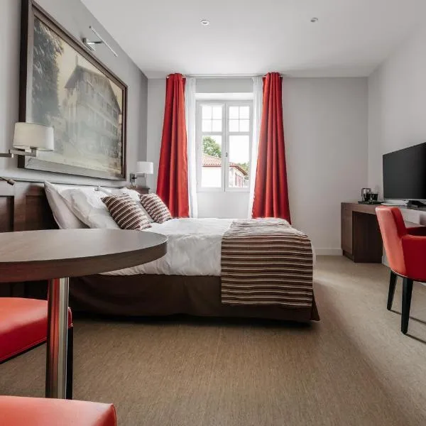 Hotel-Café du Trinquet – hotel w mieście Cambo-les-Bains