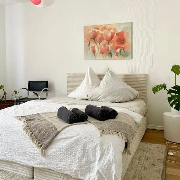 Modernes Designer Loft mit Flair in Hochheim & Tiefgarage, hotel in Hochheim am Main