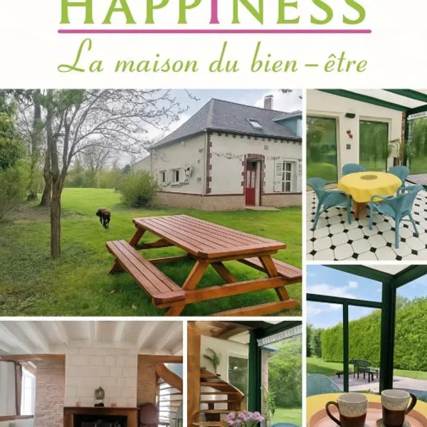 Happiness la maison du bien-être (100 m2), hotel em Béhencourt