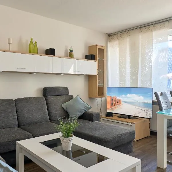 Perlen Lagune - 500 Meter zum Meer - inklusive Wäschepaket & Parkplatz - Balkon & Wi-Fi, hotel em Büsum