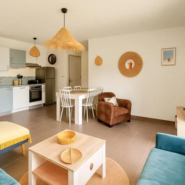 T3 avec jardin clos, 2 parkings privés Proche Arcachon، فندق في لا تاسْتْ دو بوك