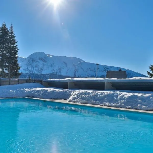 Le Pichu - Appt avec vue montagne, hotel em Chamrousse