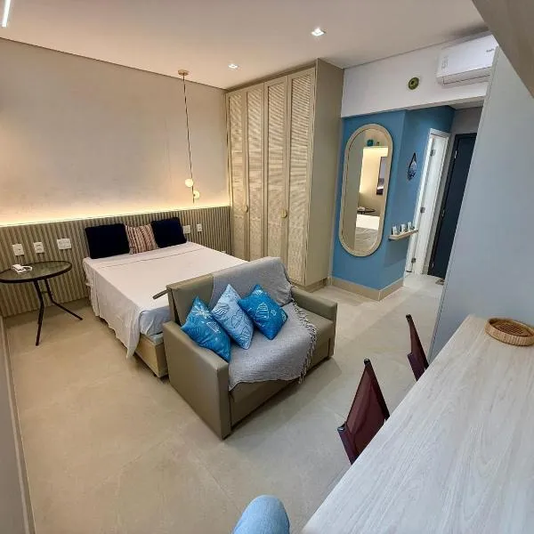 Stay Inn com Vista Mar e cozinha equipada, hotel em Santos