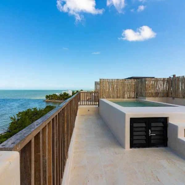 Penthouse Con Alberca Privada Y Hermosas Vistas Al Mar - C301, hotel en Isla Holbox