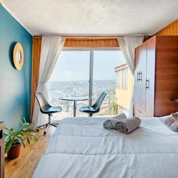 Habitación con vista al mar Altavista, hotel in Valparaíso