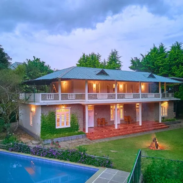 Ministers Mansion Pool Resort Kanthalloor by VOYE HOMES ! Infinity Pool & Scenic Views, hotel en Kanthalloor