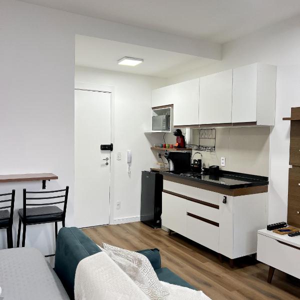 Soul Brooklin - Sinta-se em casa-Studio mobiliado em SP a 230m do metro Brooklin, prox Consulado USA, Aut Interlagos e Morumbi Shopping - Foto 4