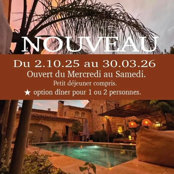 Le Numéro 10, hotel in Bernis