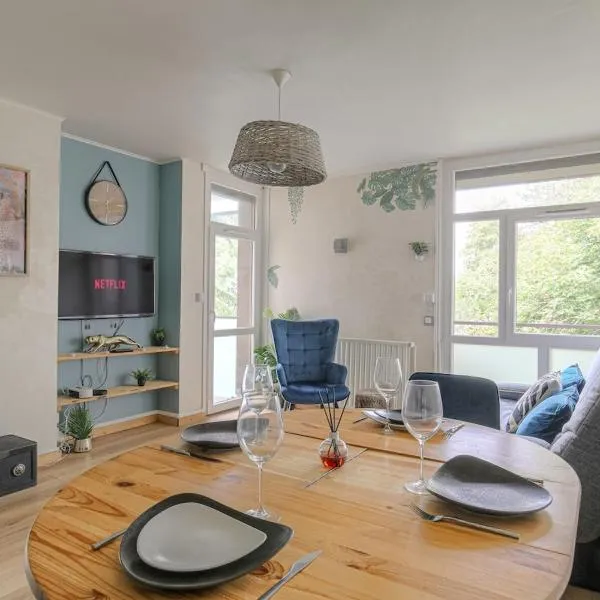 Appartement 2 Chambres - Le Tropical, hotel en Oullins